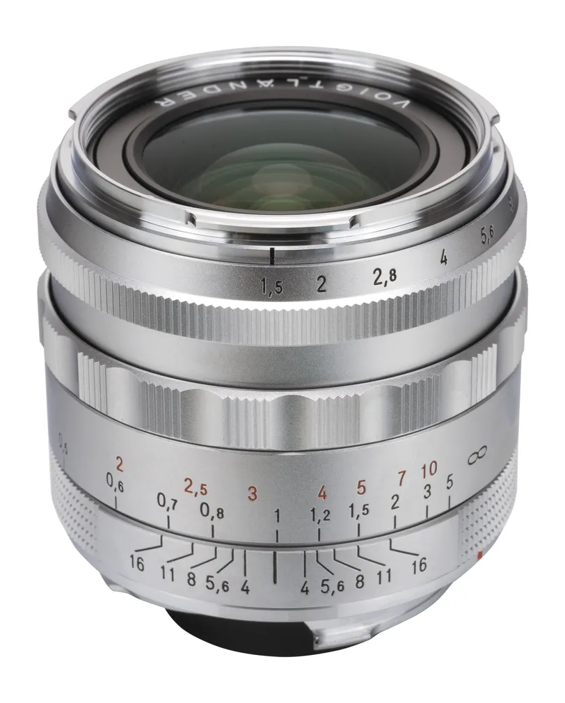 Obiektyw Voigtlander Nokton II Vintage Line 28 mm f/1,5 do Leica M - srebrny