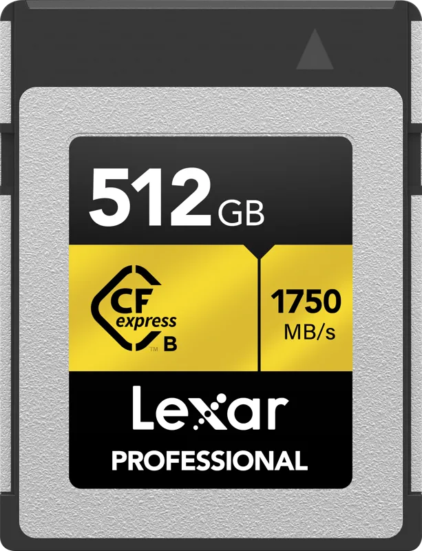 Lexar CFexpress Pro Gold R1750/W1500 512GB