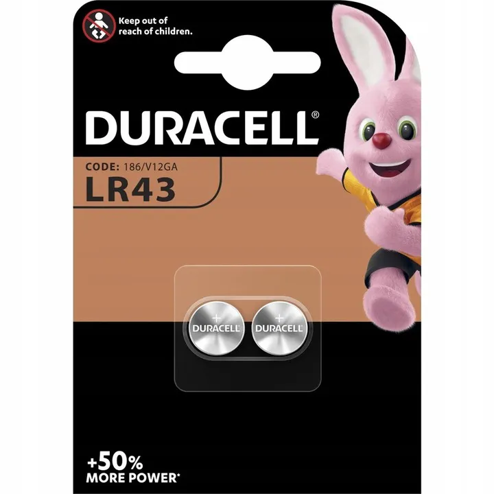 DURACELL LR43 BL2*