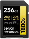 Lexar SDXC Pro 1800x U3 UHS-II R280/W210 (V60) 256GB