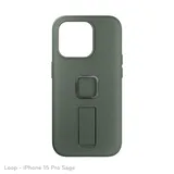 Peak Design Mobile Etui Everyday Case Loop iPhone 15 Pro - Szarozielone