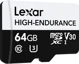 Lexar microSDXC High-Endurance UHS-I/U3/10 R100/W35 (V30) 64GB - 2