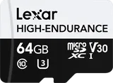 Lexar microSDXC High-Endurance UHS-I/U3/10 R100/W35 (V30) 64GB