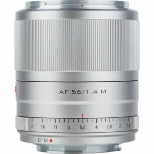 Viltrox AF 56 mm F1.4 Canon M srebrny + Filtr BENRO po rejestracji obiektywu!