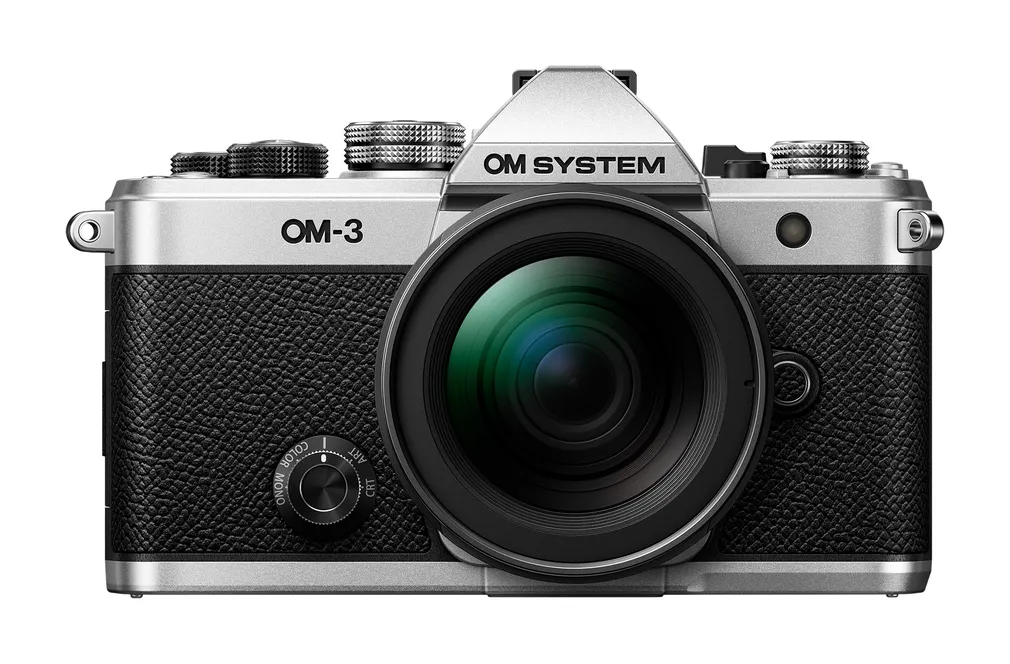 OM SYSTEM OM-3 Srebrny + Zuiko 12‑45mm F4.0 PRO