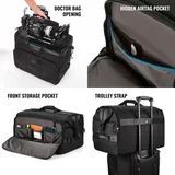 Tenba Cineluxe V2 Shoulder Bag 24 Hightop (Black, 60L) - 9