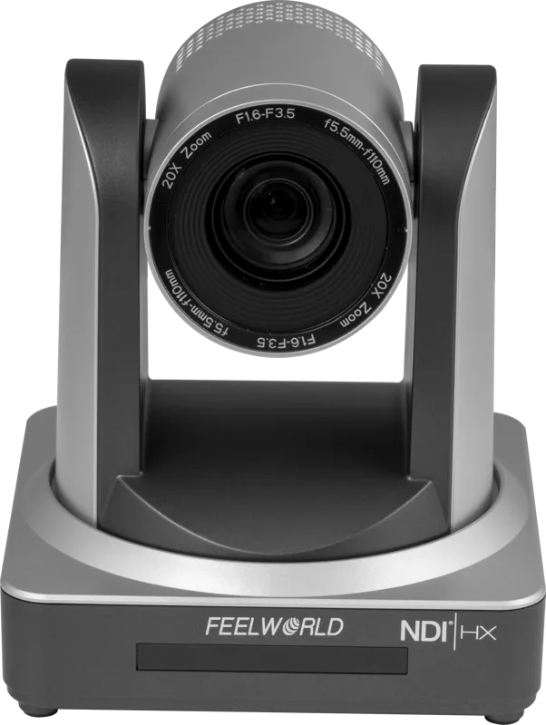 Feelworld NDI20X NDI PoE PTZ Camera with 20x Optical Zoom