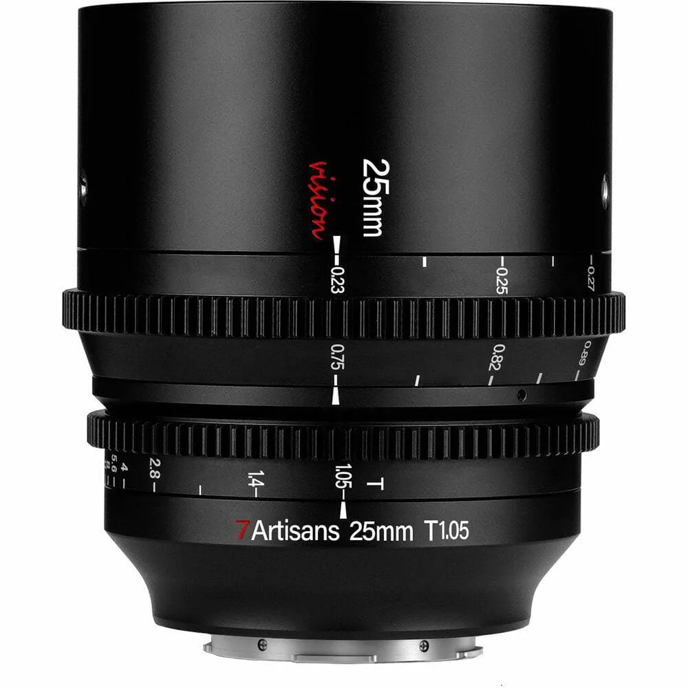 7Artisans Vision 25mm T1.05 Sony E