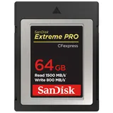 Karta Sandisk Extreme PRO CFexpress 64GB (1500/800 MB/s)