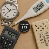 1x Srebrowe Baterie Specjalistyczne 392 384 SR41 Duracell - 2