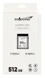 Karta pamięci Exascend Element Pro CFexpress B 4.0 512GB - 3