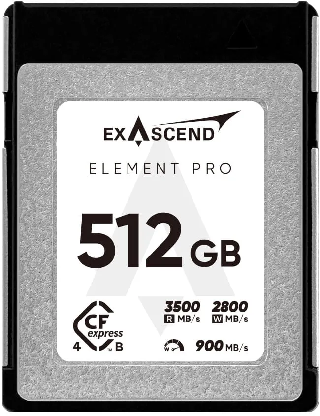 Karta pamięci Exascend Element Pro CFexpress B 4.0 512GB