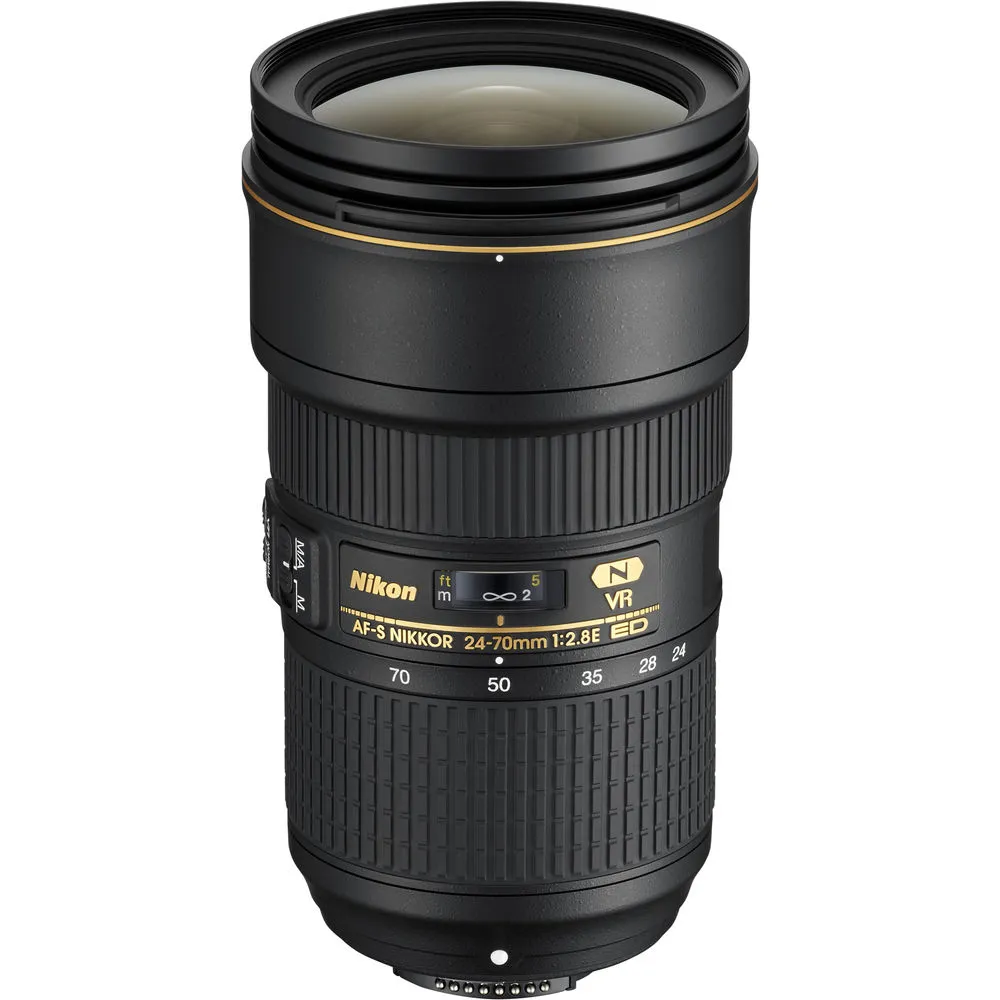 Nikon AF-S 24―70mm f2.8 E ED VR  O/H済 Nikon AF-S 24-70 mm f/2.8E ED VR + AKCESORIA
