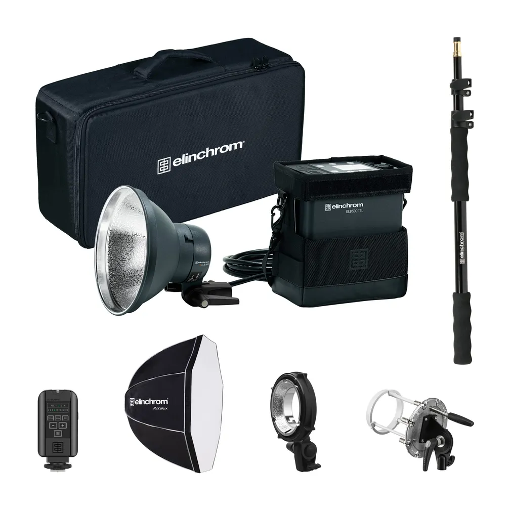 Elinchrom ELB 500 TTL - One Light Portrait Kit | DO 25% Taniej