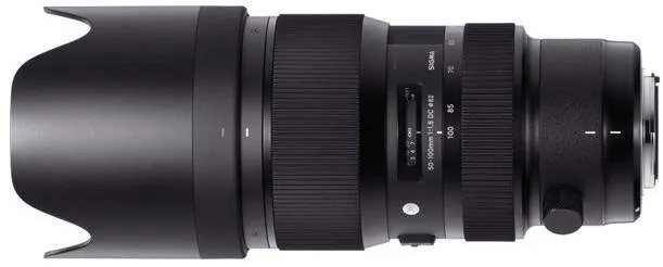Sigma 50-100 mm f/1.8 Canon EF DC HSM ART + 3 LATA GW. + RABAT W SKLEPIE - RATY 10x0%