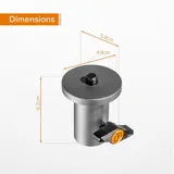 Adapter Rock Solid Baby Ballhead Adapter - 5/8