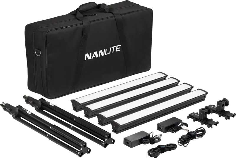 Nanlite LG-E60 4 Light LED Studio kit