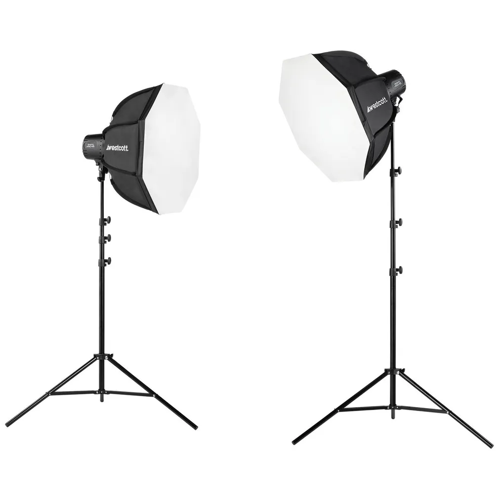 WESTCOTT Lampa LED U60-B Bi-Color 60W 2x