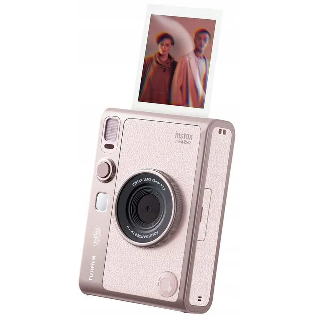 Fujifilm Instax Mini Evo EXD Rose – aparat natychmiastowy USB-C