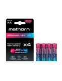 Zestaw akumulatorów Mathorn Ultimate AA NiMH 2600 mAh NiMH HR6 1.2V 4szt
