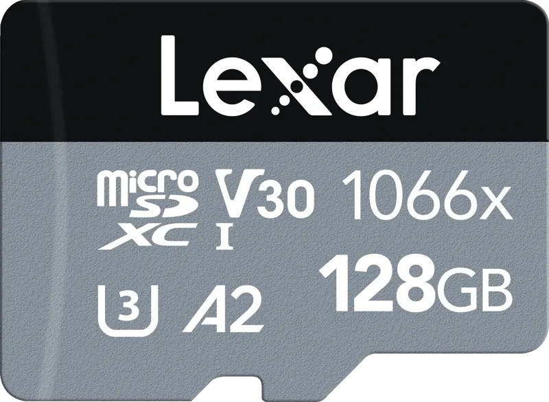 Lexar microSDXC SILVER 1066x UHS-I/U3/A2 R160/W120 (V30) 128GB