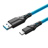 Kabel fotograficzny Mathorn MTC-500 5m 10Gbps 60W USB A-C ArcticBlue + 30% rabatu na Płytka kablowa Mathorn MCP-1