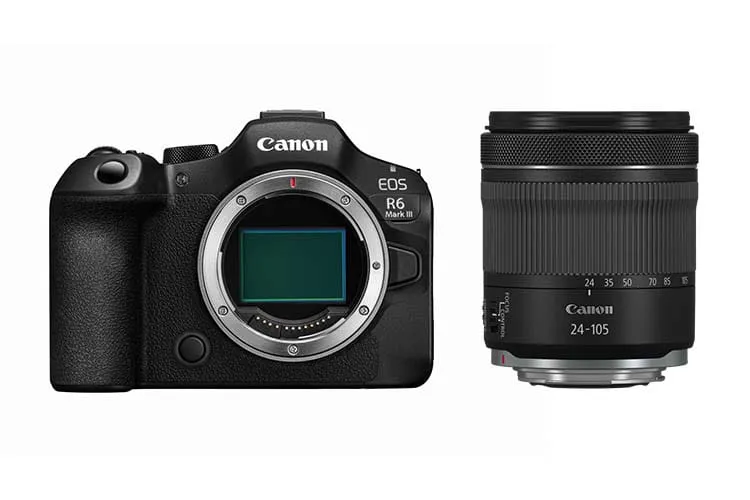 Aparat cyfrowy Canon EOS R6 MK III V5 + RF24-105mm F4-7.1 IS STM