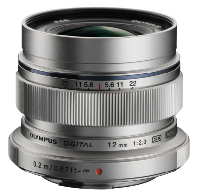 Olympus M.Zuiko 12 mm f/2.0 ED srebrny + CASHBACK 900zł