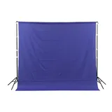 GlareOne Blue Screen 3x3 - niebieskie tło materiałowe