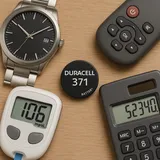 1x Srebrowe Baterie Specjalistyczne 371 370 Duracell - 4