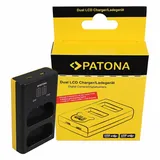 Patona Ładowarka Dual USB LCD Patona DMW-BLJ31