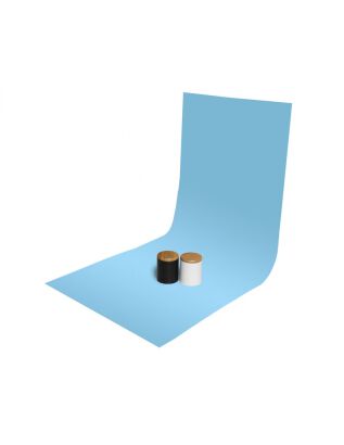 GlareOne tło PVC 60x130cm - niebieskie