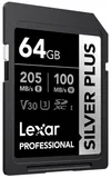 Karta pamięci Lexar SDXC Professional SILVER Plus 1066x UHS-I/U3/A2/4K R205/W100 (V30) 64GB - 3