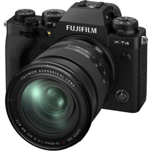 Fujifilm X-T4 + XF 16-80mm czarny + Cena z rabatem 860 zł !