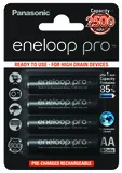 Panasonic akumulatory Eneloop Pro R6 AA 2500 mAh - 4 sztuki