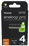Panasonic akumulatory Eneloop Pro R6 AA 2500 mAh - 4 sztuki