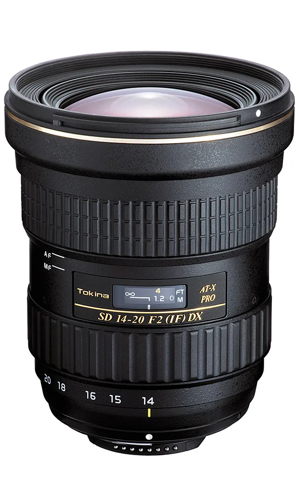 Tokina AT-X 14-20 mm f/2.0 PRO DX do Nikon F