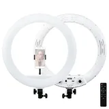 *ZESTAW* Lampa LED Ring MITOYA MTY-18C WHITE 45cm + statyw IBIS - 2