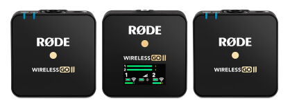 Rode Wireless Go II bezprzewodowy zestaw mikrofonów (nadajnik + 2odbiorniki)