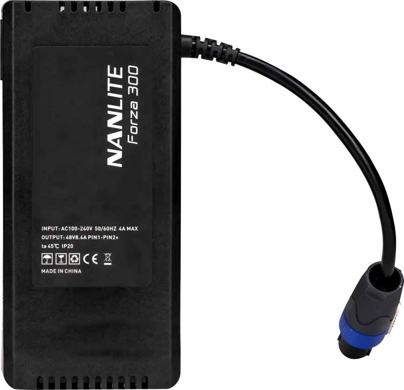 Nanlite 48V 8.4A Adapter for Forza 300