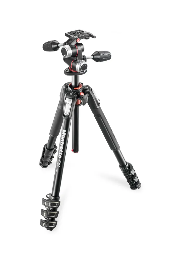 Manfrotto Statyw MT190XPRO4 z głowicą MHXPRO-3W - BLACK WEEK