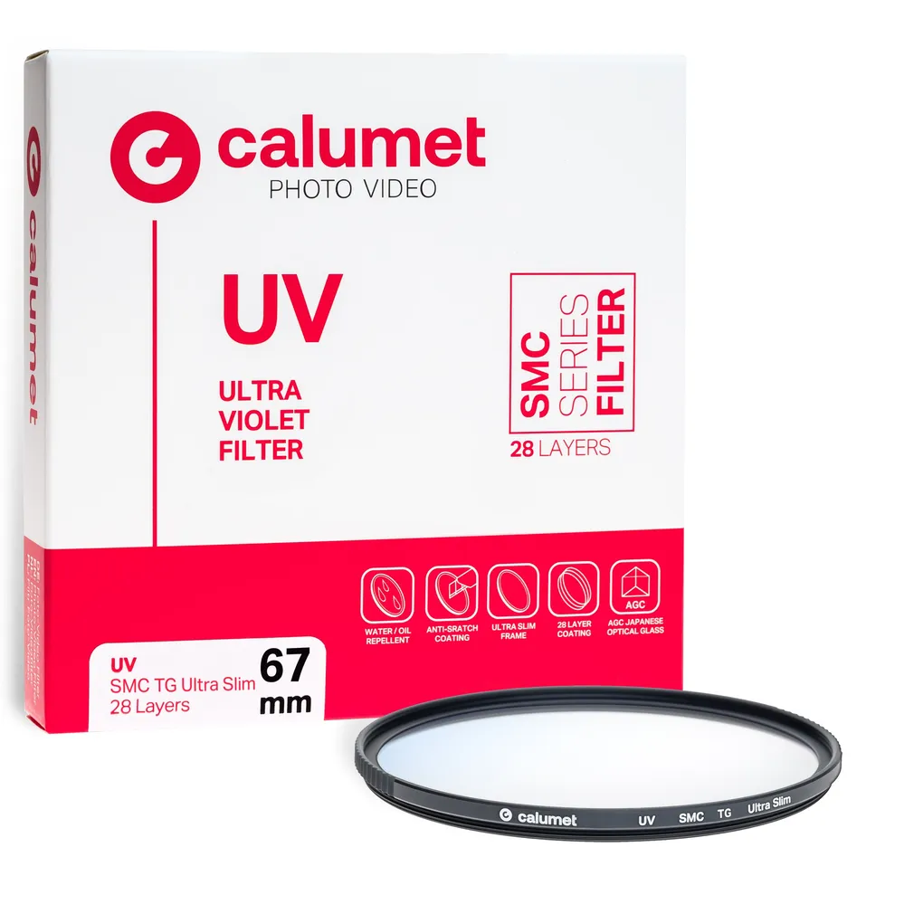 Calumet Filtr UV SMC TG 67 mm Ultra Slim 28 Layers