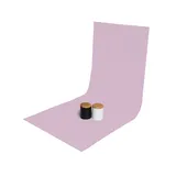 GlareOne tło PVC 60x130 cm - jasny róż - 2