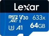 Lexar microSDXC 633x UHS-I/A1/U3/10 R95/no adap (V30) 64GB - 2