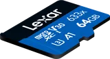 Lexar microSDXC 633x UHS-I/A1/U3/10 R95/no adap (V30) 64GB - 3