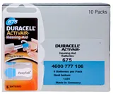 6x Bateria do aparatów słuchowych DA675 Duracell Activair - 5