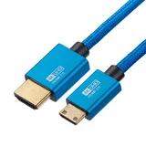 Kabel Mathorn MVC-40AC HDMI - HDMI Mini C 2.0 4K 60Hz 18Gbps 40cm