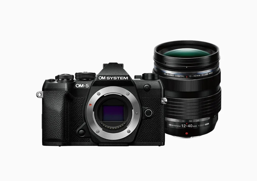Aparat OM System OM-5 Mark II Czarny + OM System ED 12–40 mm F/2.8 PRO II | CASHBACK 900 zł + GRIP HLD-10 (Wartość 1590zł)
