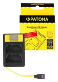 Ładowarka Patona Smart DUAL LCD USB Nikon EN-EL15