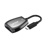 Lexar Cardreader Professional USB-C Dual-Slot Reader, support SD and microSD UHS-II cards